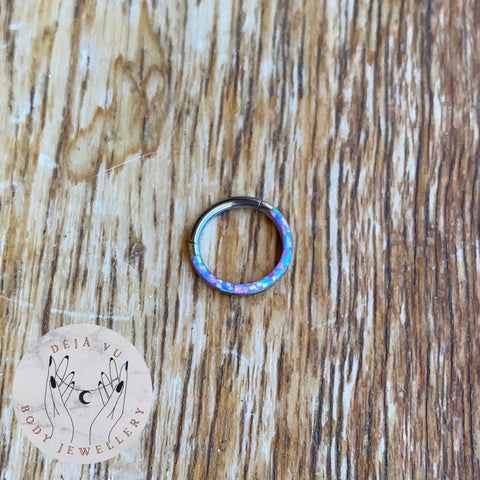 "Jenae" Opal Hinged Ring